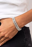 Paparazzi Bracelet - Generational Glimmer - White