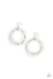 Paparazzi Earring - Ocean Surf - White