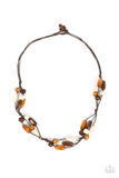 Paparazzi Urban Necklace - Outback Epic - Brown