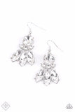 Paparazzi Earring - To Have and to SPARKLE - White
