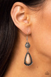 Paparazzi Earring - Montana Mountains - Brown