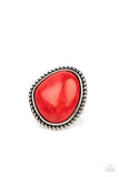Paparazzi Ring - Take the High RODEO - Red