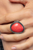 Paparazzi Ring - Take the High RODEO - Red
