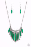 Paparazzi Necklace - Bohemian Breeze - Green