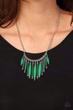 Paparazzi Necklace - Bohemian Breeze - Green