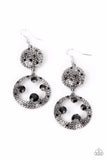 Paparazzi Earring - Eastern Entrada - Black