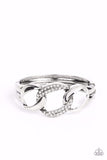 Paparazzi Bracelet - BOMBSHELL Squad - White