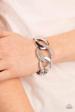 Paparazzi Bracelet - BOMBSHELL Squad - White