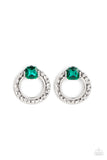Paparazzi Earring - Smoldering Scintillation - Green