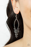 Paparazzi Earring - GLOWING off the Deep End - Silver
