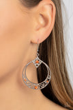 Paparazzi Earring - Royal Resort - Orange
