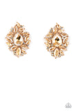 Paparazzi Earring - We All Scream for Ice QUEEN - Gold