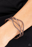 Paparazzi Bracelet - Fierce Fusion - Copper