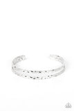 Paparazzi Bracelet - Excessive Edge - Silver