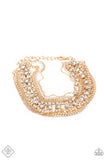 Paparazzi Bracelet - Interstellar Interlude - Gold