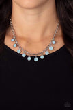 Paparazzi Necklace - Moonbeam Magic - Blue