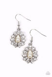 Paparazzi Earring - Extroverted Elegance - White