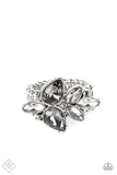 Parapazzi Ring - Ice-Cold Couture - Silver