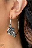Paparazzi Earring - Arctic Attitude - Silver