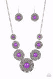 Paparazzi Necklace - Garden Glade - Purple