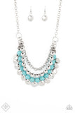 Paparazzi Necklace - Leave Her Wild - Blue