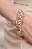 Paparazzi Bracelet - Interstellar Interlude - Gold