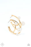 Paparazzi Earring - Metro Pier - Gold