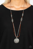 Paparazzi Necklace - Garden of Grace - Brown