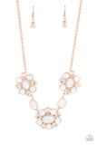 Paparazzi Necklace - Your Chariot Awaits - Rose Gold
