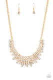 Paparazzi Necklace - Shimmering Song - Gold