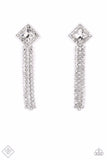 Paparazzi Earring - Seasonal Sparkle - White