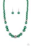 Paparazzi Necklace - The NOBLE Prize - Green