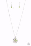 Paparazzi Necklace - Cozy Cottage - Green
