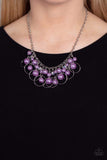 Paparazzi Necklace - Ballroom Bliss - Purple