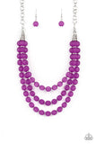 Paparazzi Necklace - Summer Surprise - Purple