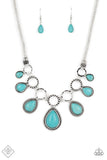 Paparazzi Necklace - Riverside Relic - Blue