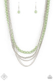 Paparazzi Necklace - Boardwalk Babe - Green
