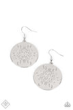 Paparazzi Earring  - Tidal Taste - Silver