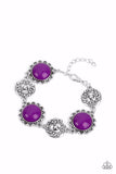 Paparazzi Bracelet - Positively Poppy - Purple