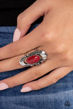 Paparazzi Ring - Garden Oasis - Red