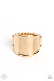 Paparazzi Ring - Too Little Too SLATE - Gold