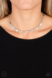 Paparazzi Necklace - Champagne Catwalk - Silver