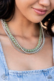 Paparazzi Necklace - Boardwalk Babe - Green