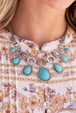 Paparazzi Necklace - Riverside Relic - Blue