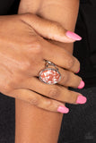 Paparazzi Ring - Majestic Marbling - Brown