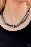 Paparazzi Necklace - Troublemaker Trove - Black