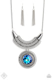 Paparazzi Necklace - Excalibur Extravagance - Blue
