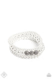 Paparazzi Bracelet - Showy Soprano - White