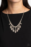 Paparazzi Necklace - REIGNING Romance - Gold
