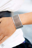 Paparazzi Bracelet - Camelot Couture - Silver